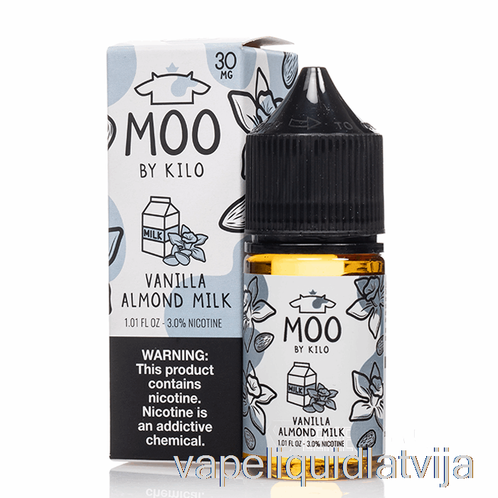 Vaniļas Mandeļu Piens - Moo Salts - 30ml 50mg Vape šķidrums